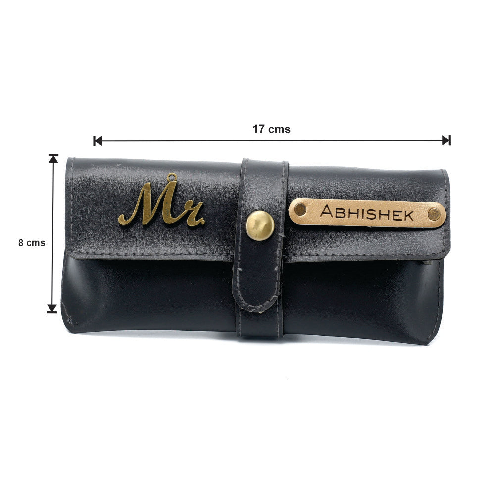 Personalised Sunglass Cover (Grey)