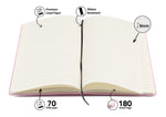Load image into Gallery viewer, Personalized Diary -A5 Size, 180 Ruled Pages (BabyPink)
