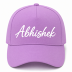 AICA Personalised Name Flex Cap for Men & Women �  Free Size | Gifts for Men & Women (Purple)