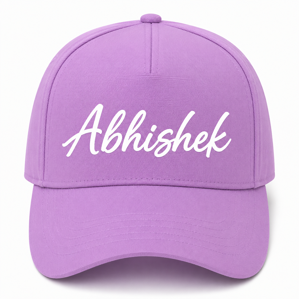 AICA Personalised Name Flex Cap for Men & Women �  Free Size | Gifts for Men & Women (Purple)