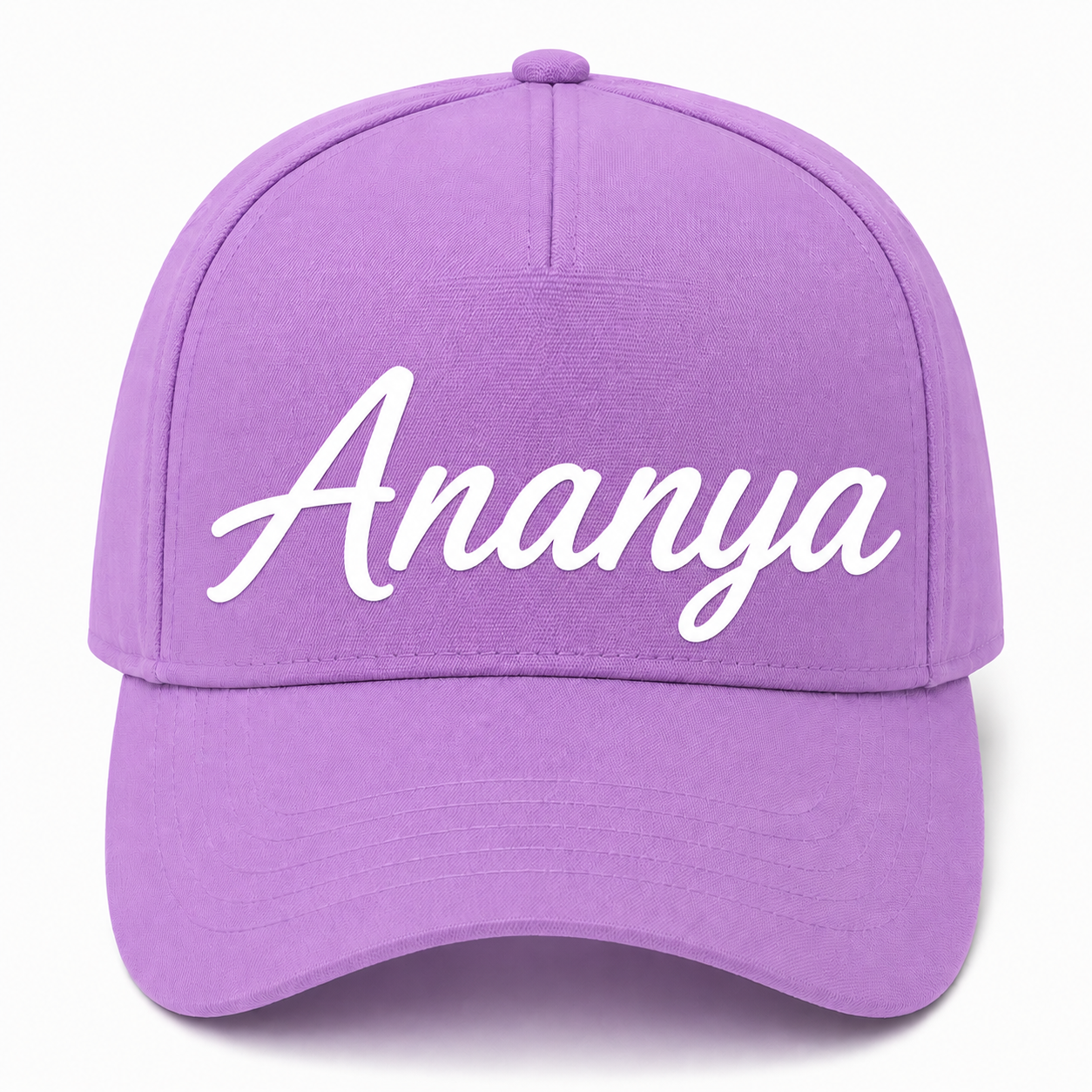 AICA Personalised Name Flex Cap for Men & Women �  Free Size | Gifts for Men & Women (Purple)