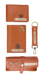 Personalized Mens Giftset (TanBrown)