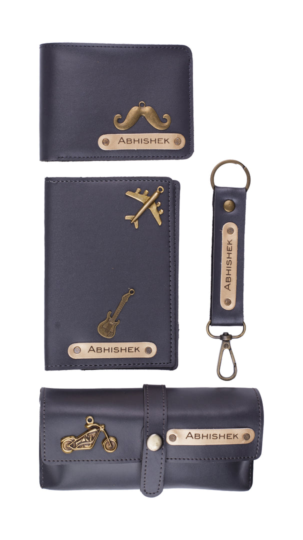 Personalized Mens Giftset (Grey)