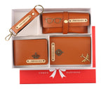 Personalized Mens Giftset (TanBrown)