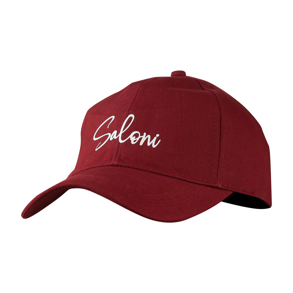 Personalised Cotton Cap  – Maroon, Free Size