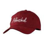 Personalised Cotton Cap  – Maroon, Free Size