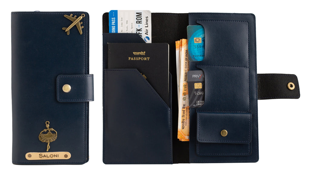 Personalized Long Passport Wallet All