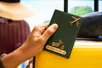 Personalised Passport Cover (DarkGreen)