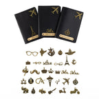 Personalised Passport Cover (Black)