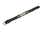 AICA Personalized Name Leather Men's Rakhi Combo for Brother ( Black )