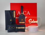 Load image into Gallery viewer, Personalized 4pc Womens Combo Giftset (Navy Blue)
