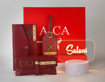 Load image into Gallery viewer, Personalized 4pc Womens Combo Giftset (Wine)
