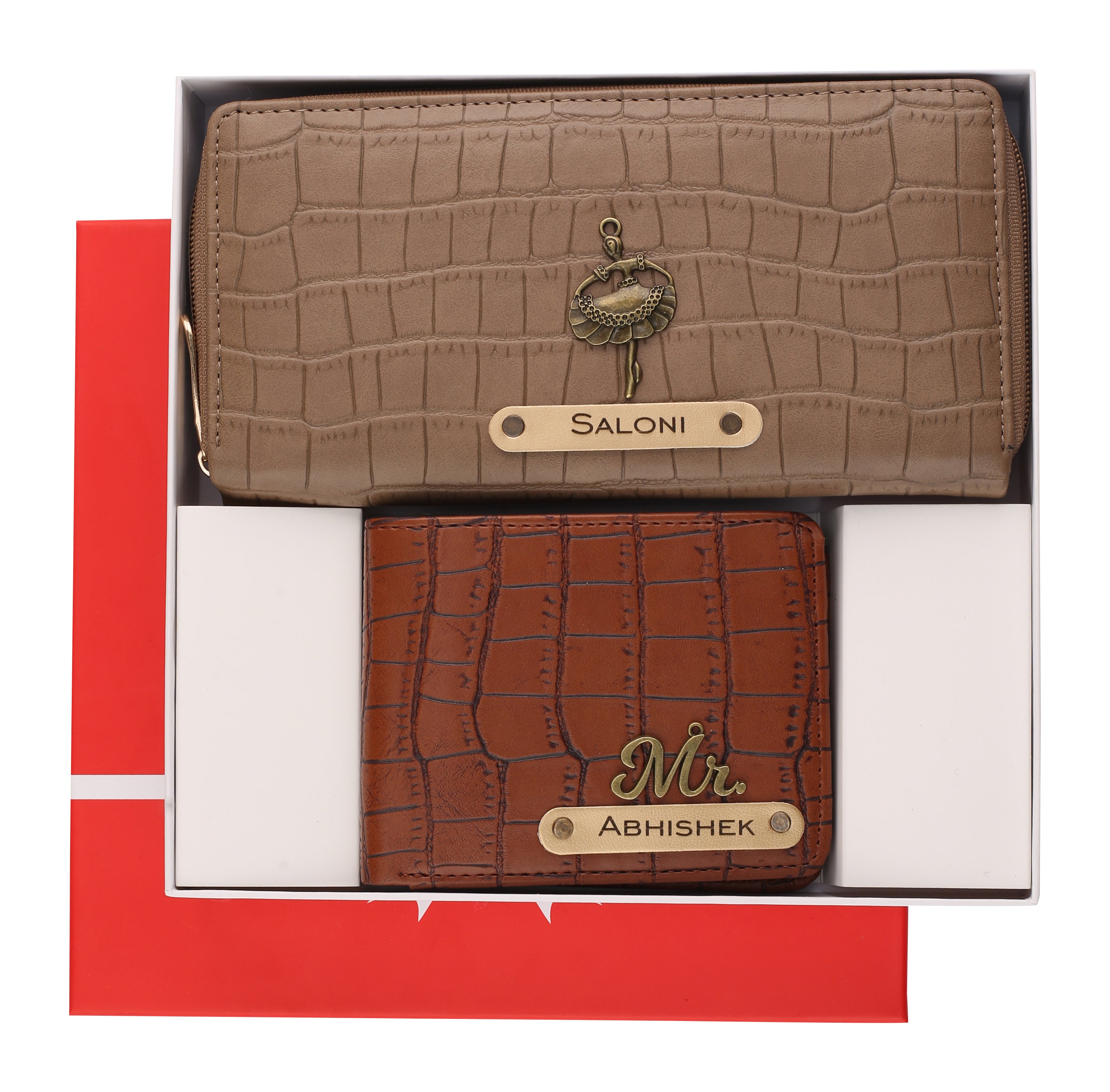 Personalized Couple Wallets