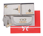 Personalized Self-Textured Mens GiftSet (BabyGrey)