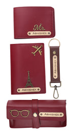 Personalized Womens Giftset  (Wine Color)
