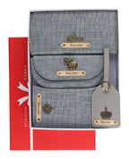 Personalized Self-Textured Womens GiftSet (Darkgrey)