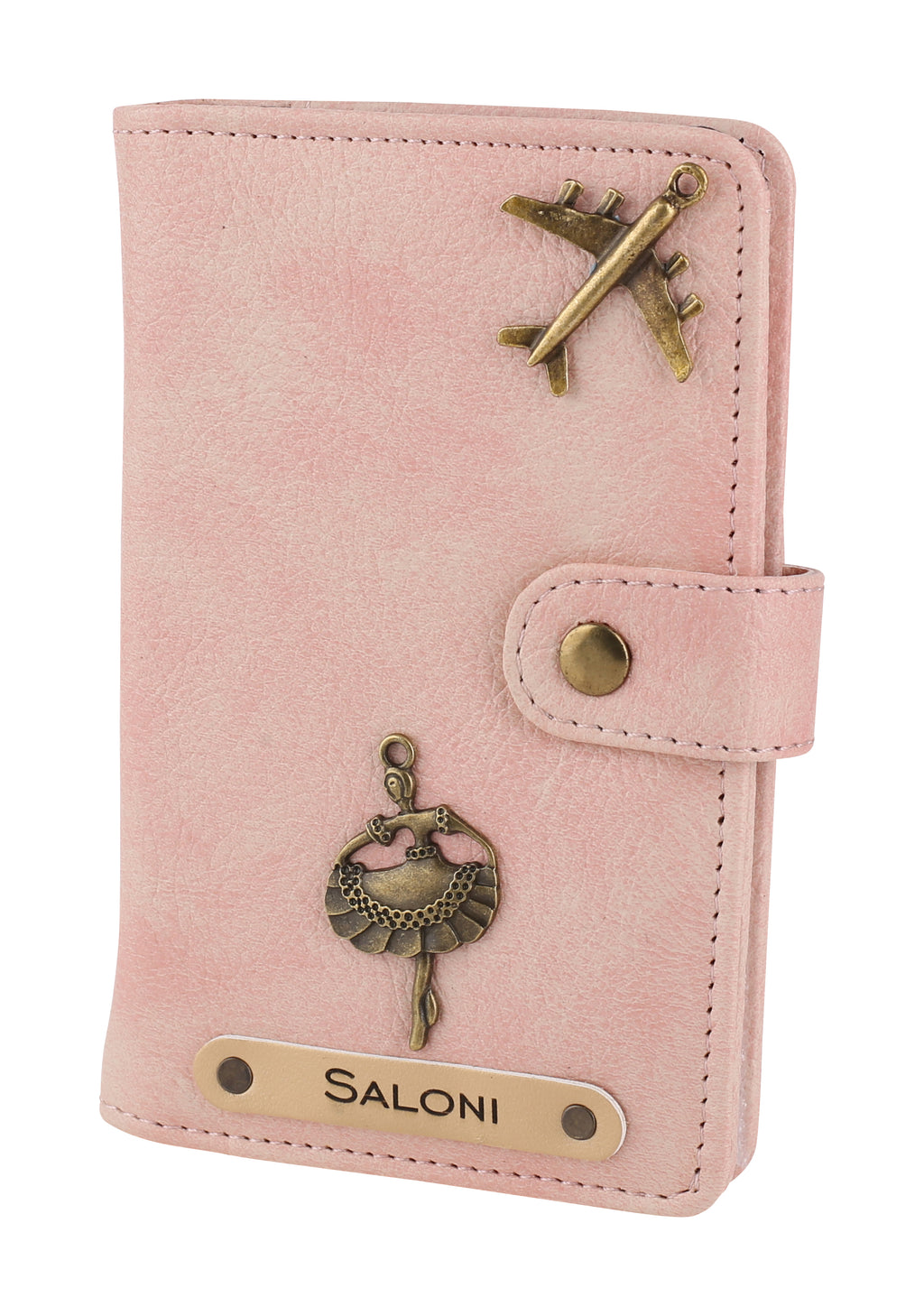 Personalised Passport Cover (BabyPink)