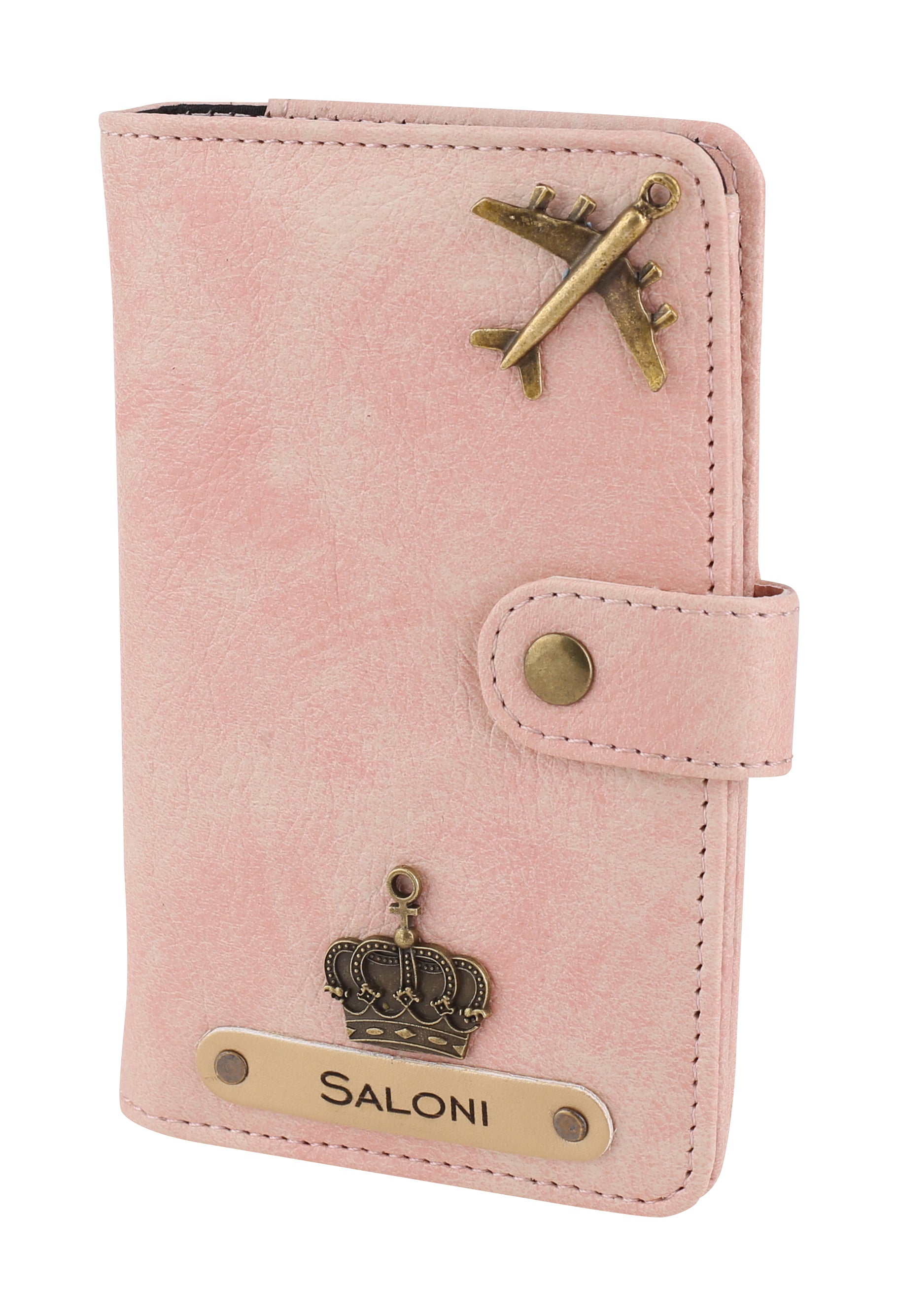 Personalised Passport Cover (BabyPink)