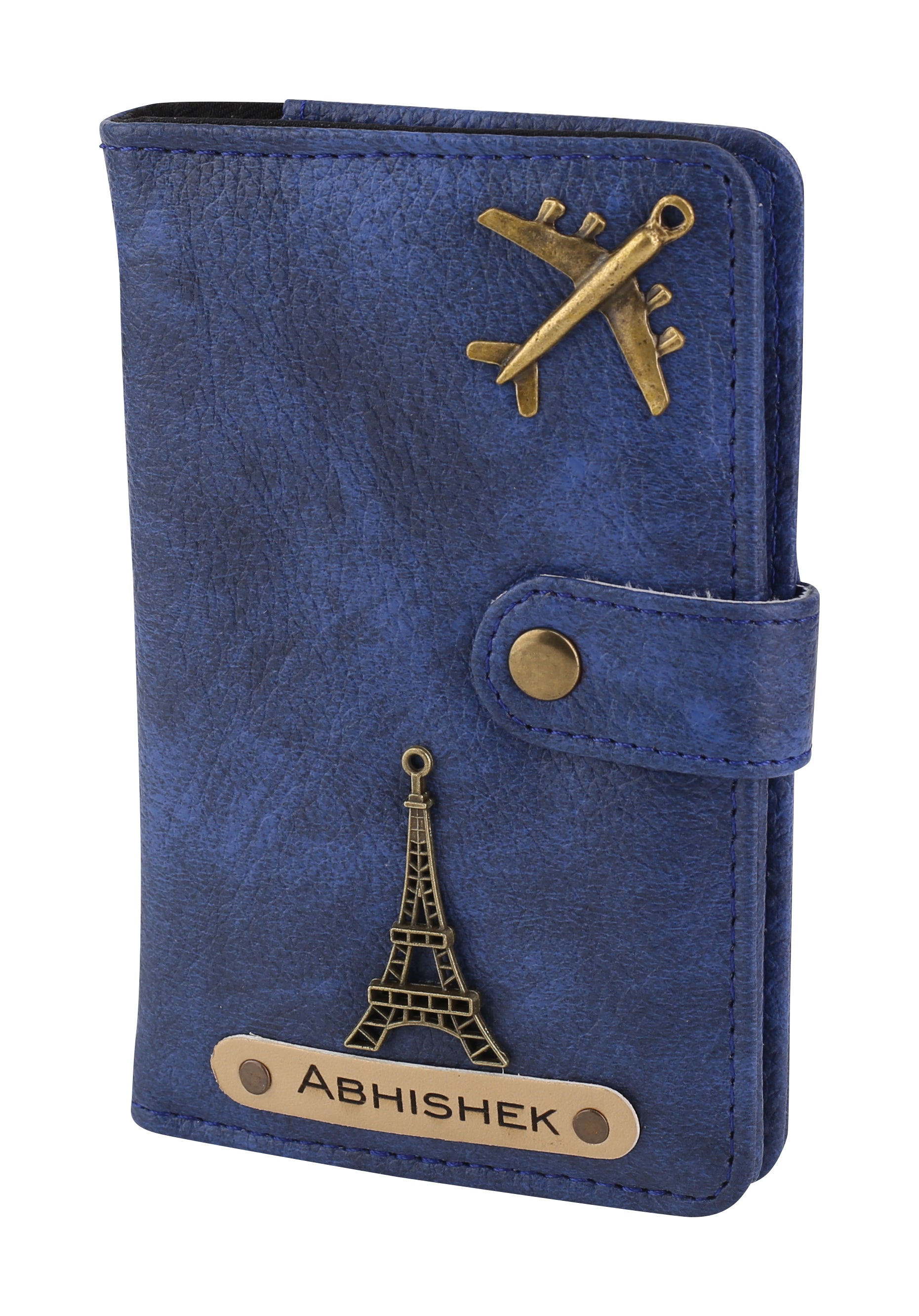 Personalised Passport Cover (RoyalBlue)