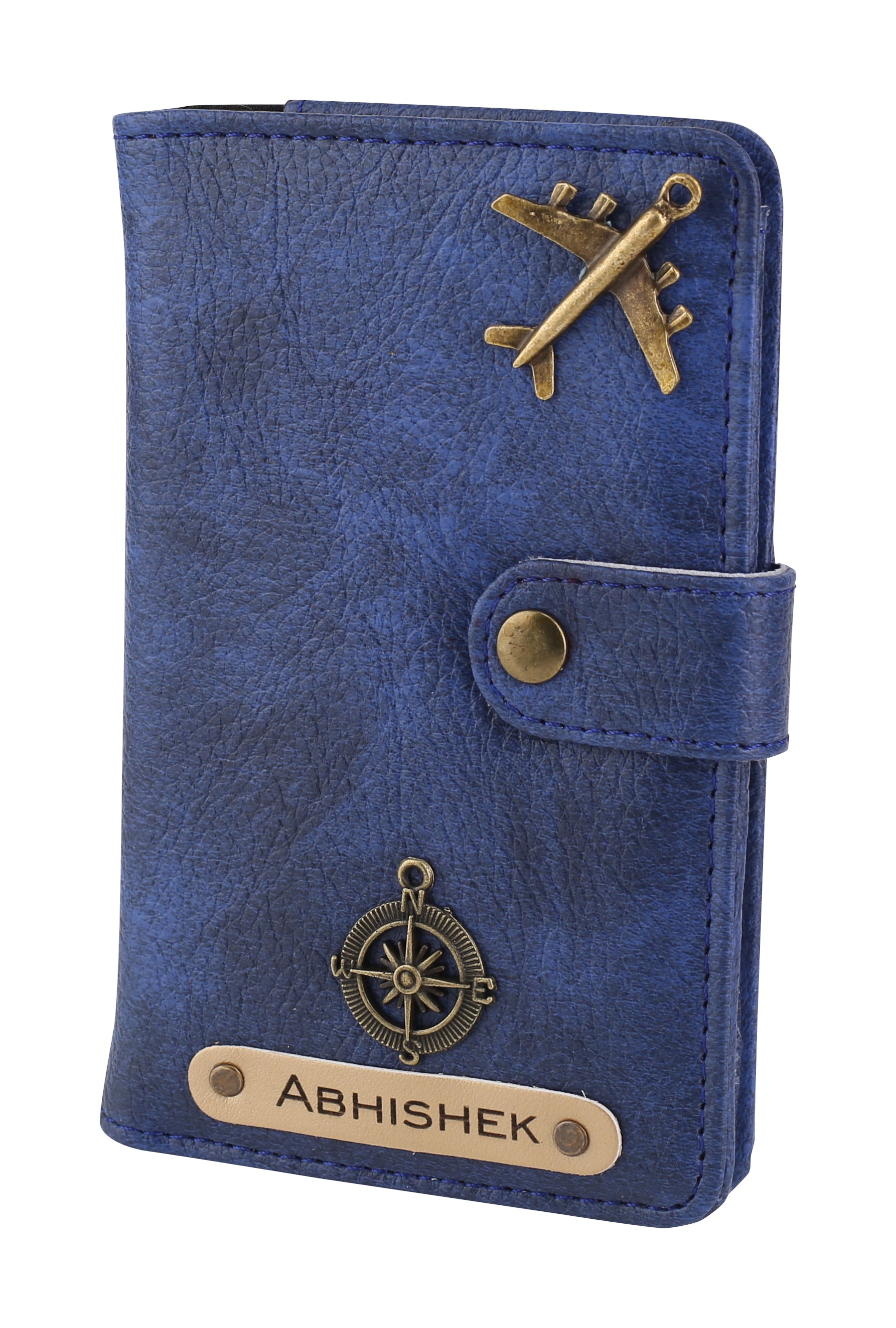 Personalised Passport Cover (RoyalBlue)