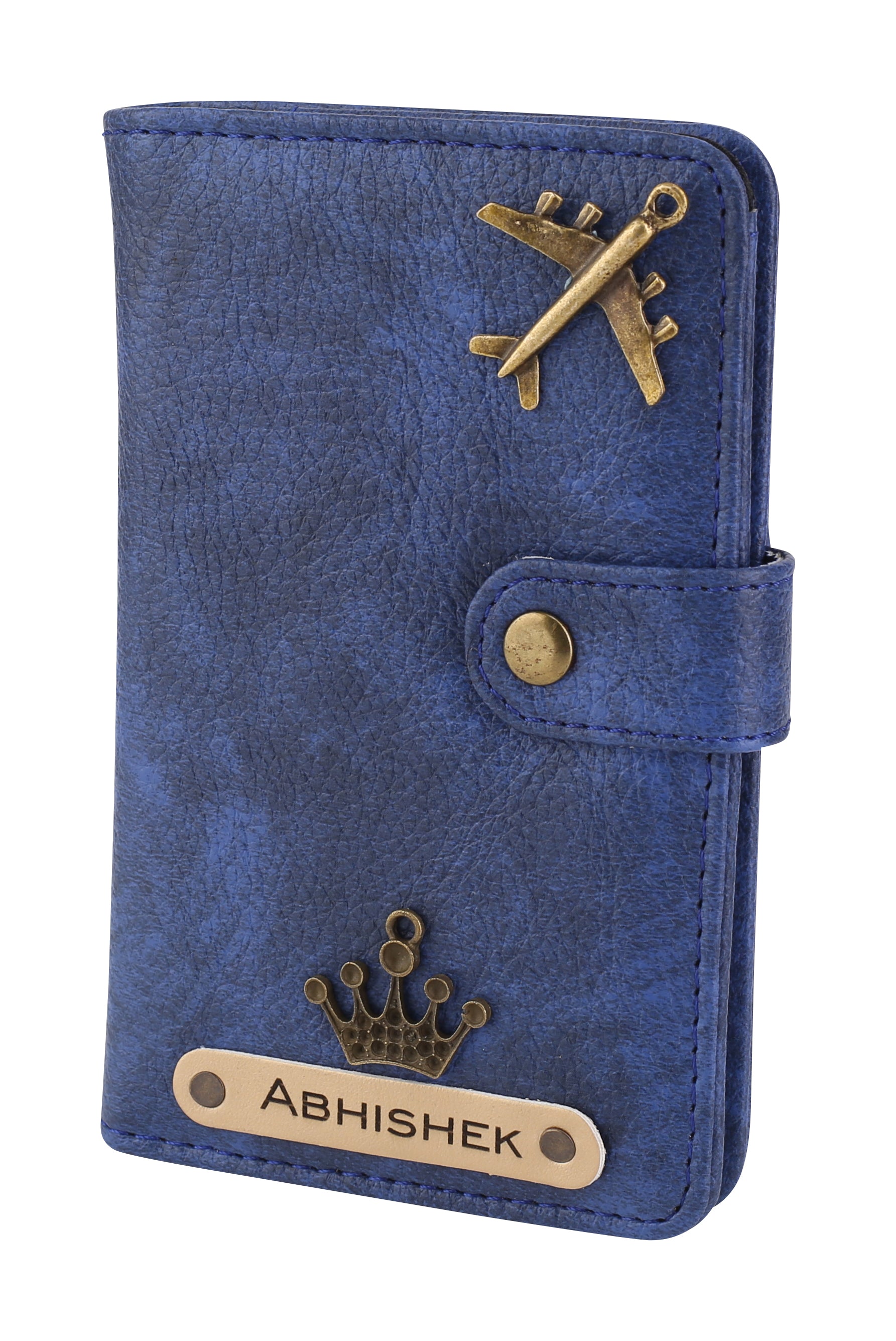 Personalised Passport Cover (RoyalBlue)