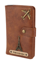 Personalised Passport Cover (Tanbrown)
