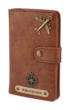 Personalised Passport Cover (Tanbrown)