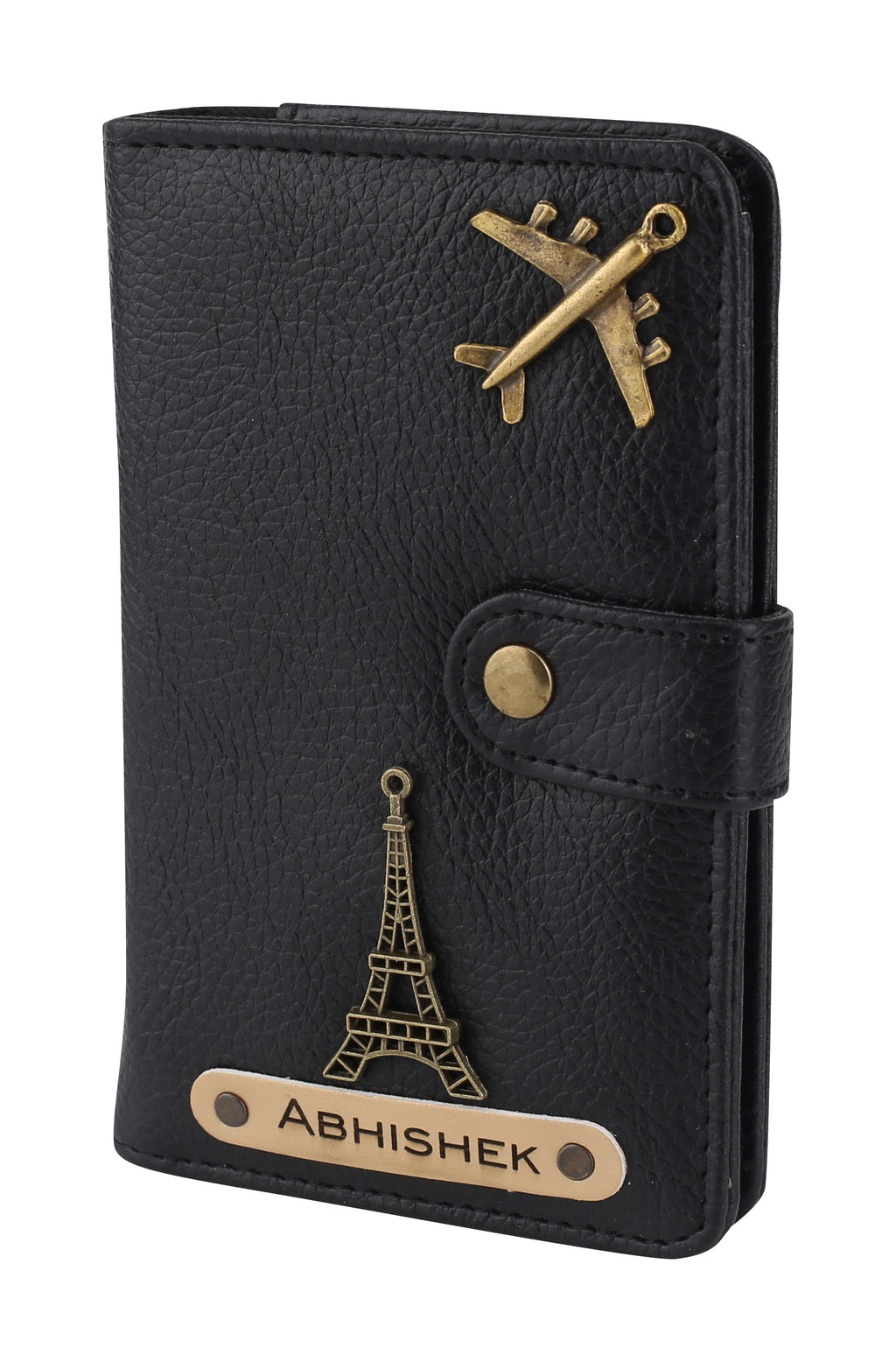 Personalised Passport Cover (Black)