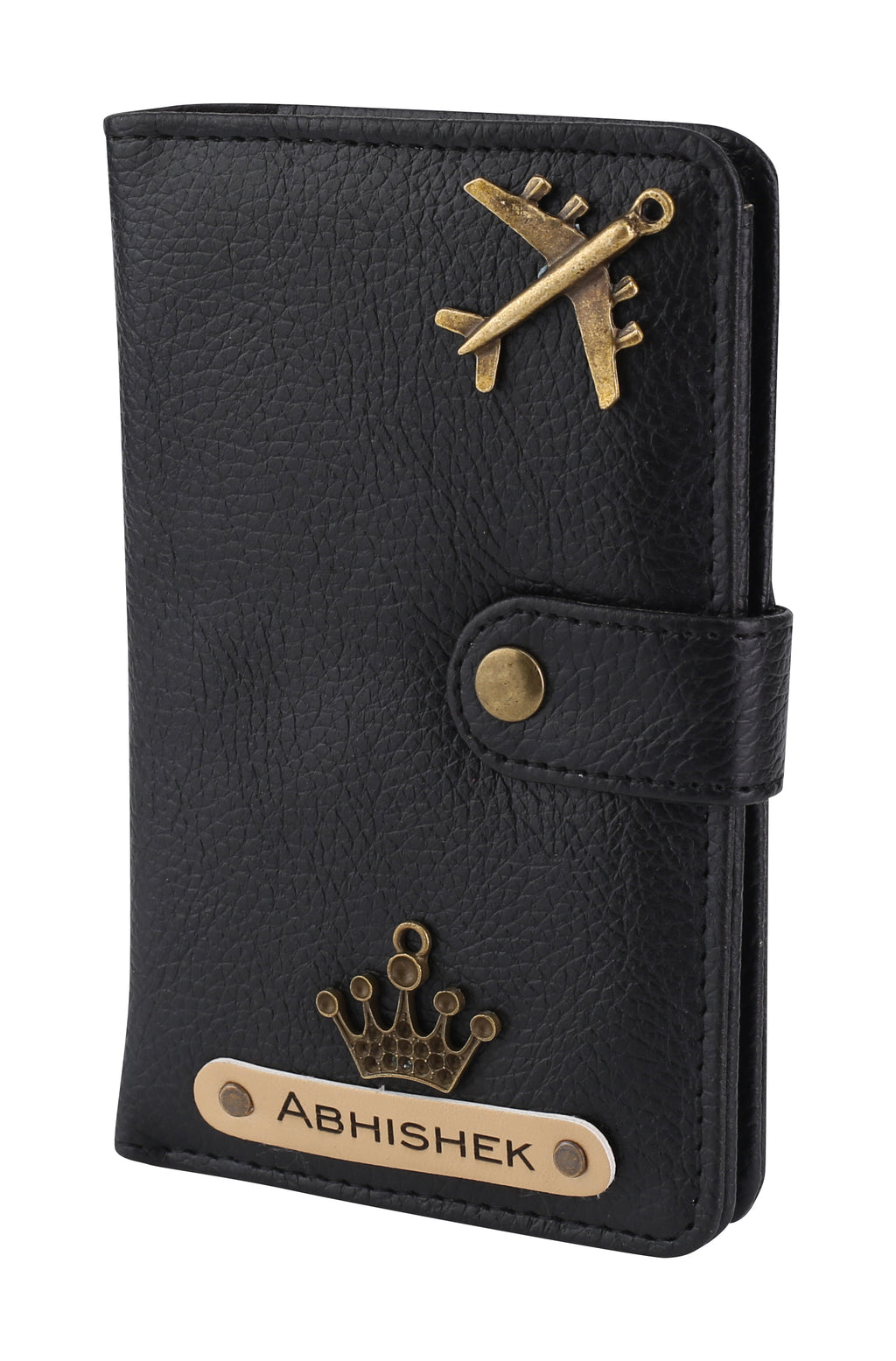 Personalised Passport Cover (Black)