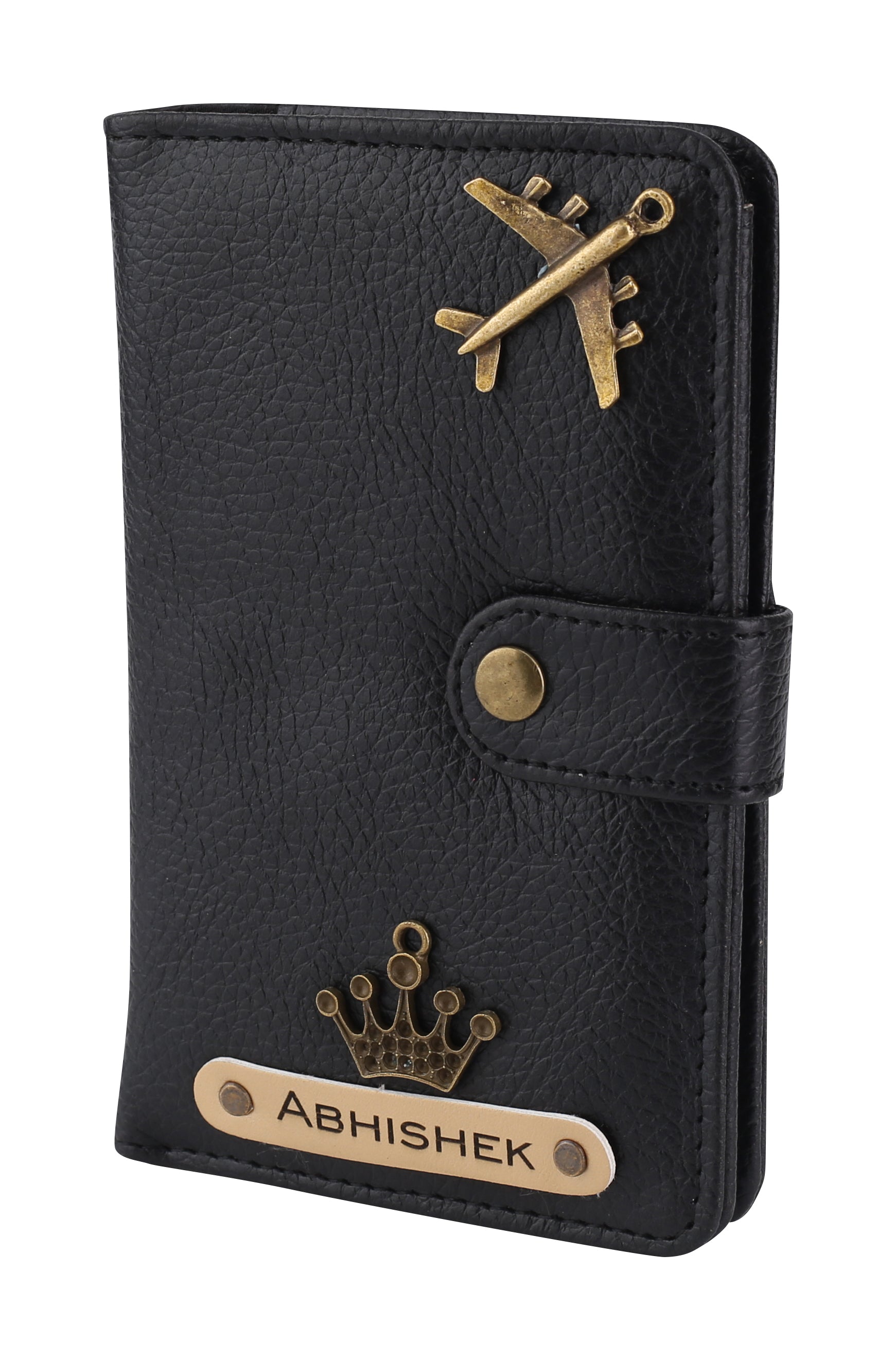 Personalised Passport Cover (Black)