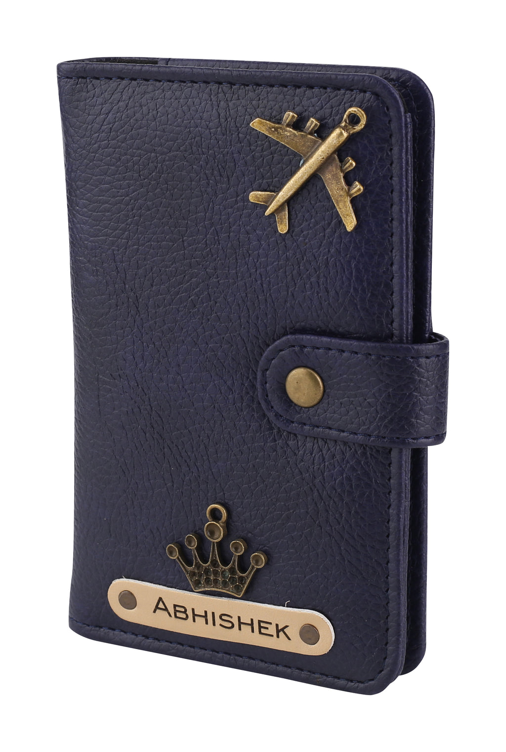 Personalised Passport Cover (NavyBlue)