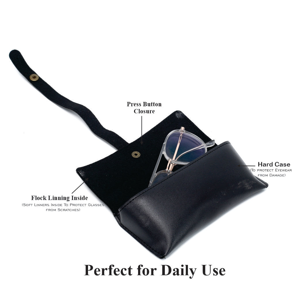 Personalised Sunglass Cover (Black)