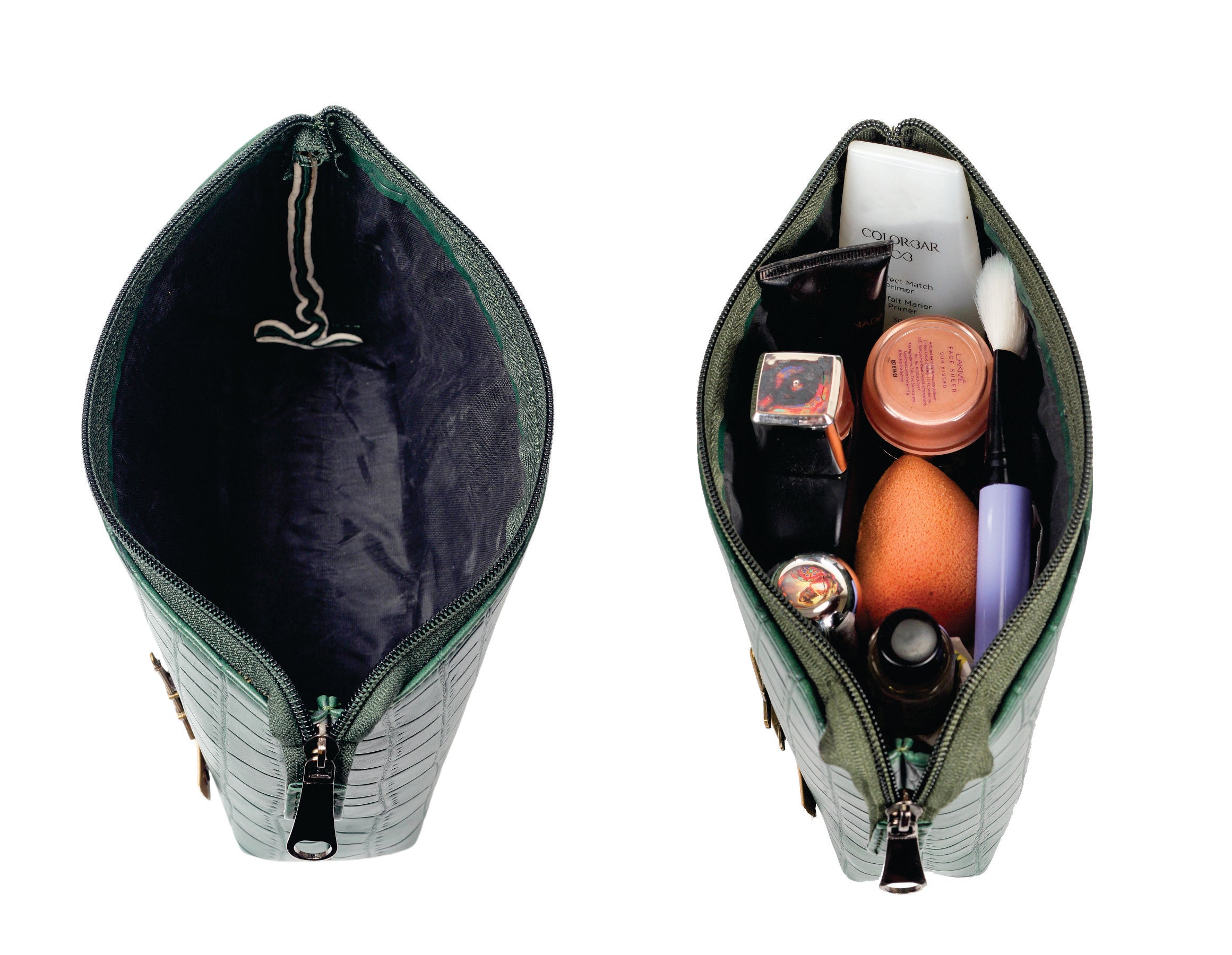 Personalized Toiletry Pouch  – DarkGreen