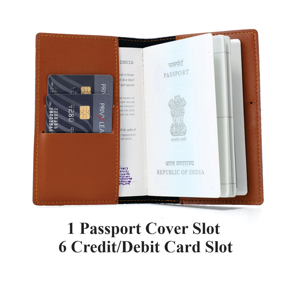 Personalised Couple Passport Covers - Multi Colors
