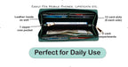Personalized Self -Textured Womens Wallet - DarkGreen