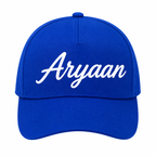 AICA Personalised Name Flex Cap for Kids | Free Size | Gifts for Kids (RoyalBlue)