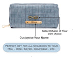 Personalized Self -Textured Womens Wallet All