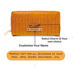 Personalized Self-Textured Womens Giftset (Yellow)