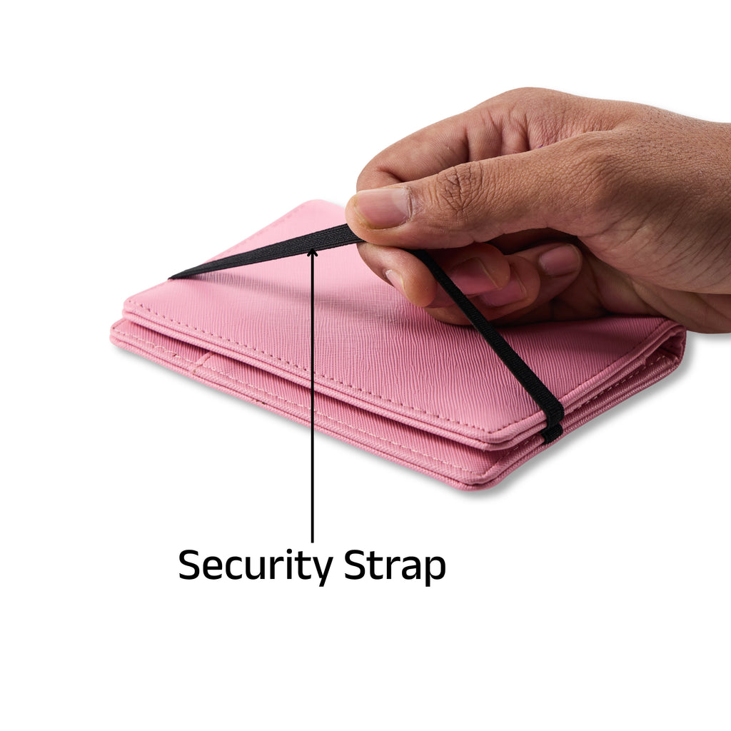 AICA Personalized Name & Charm Leather Passport Cover with 4 Card Slots, Secure Band & Boarding Pass Slot for Men & Women | Travel Passport Holder (Nudepink)