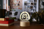 Personalized Rainbow LED Table Lamp