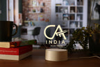 Personalized CA Chartered Accountant LED Lamp