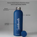 Personalized Bottle - NavyBlue
