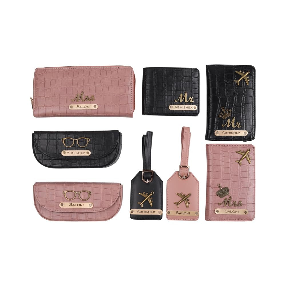 Personalised Textured 8pcs Gift Set for Couple