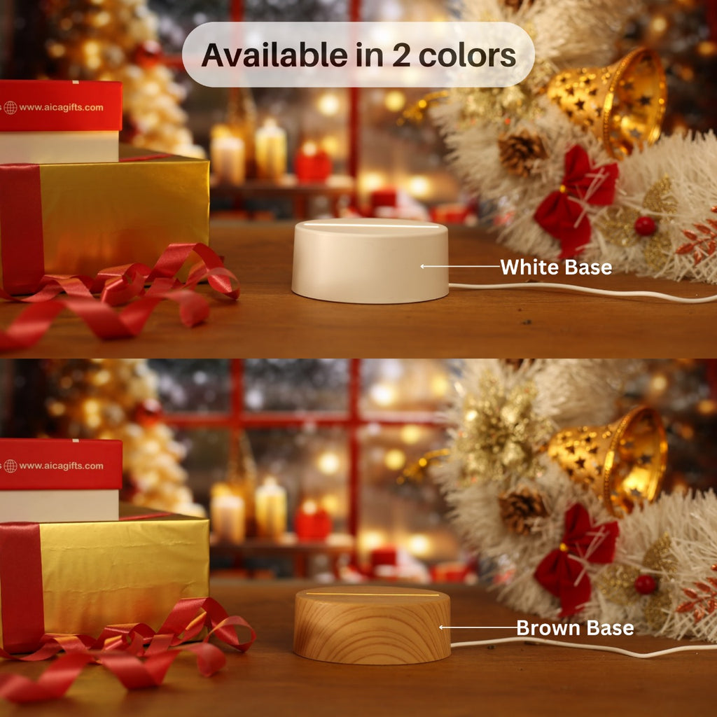 Personalized Couple Name Infinity LED Night Table Lamp