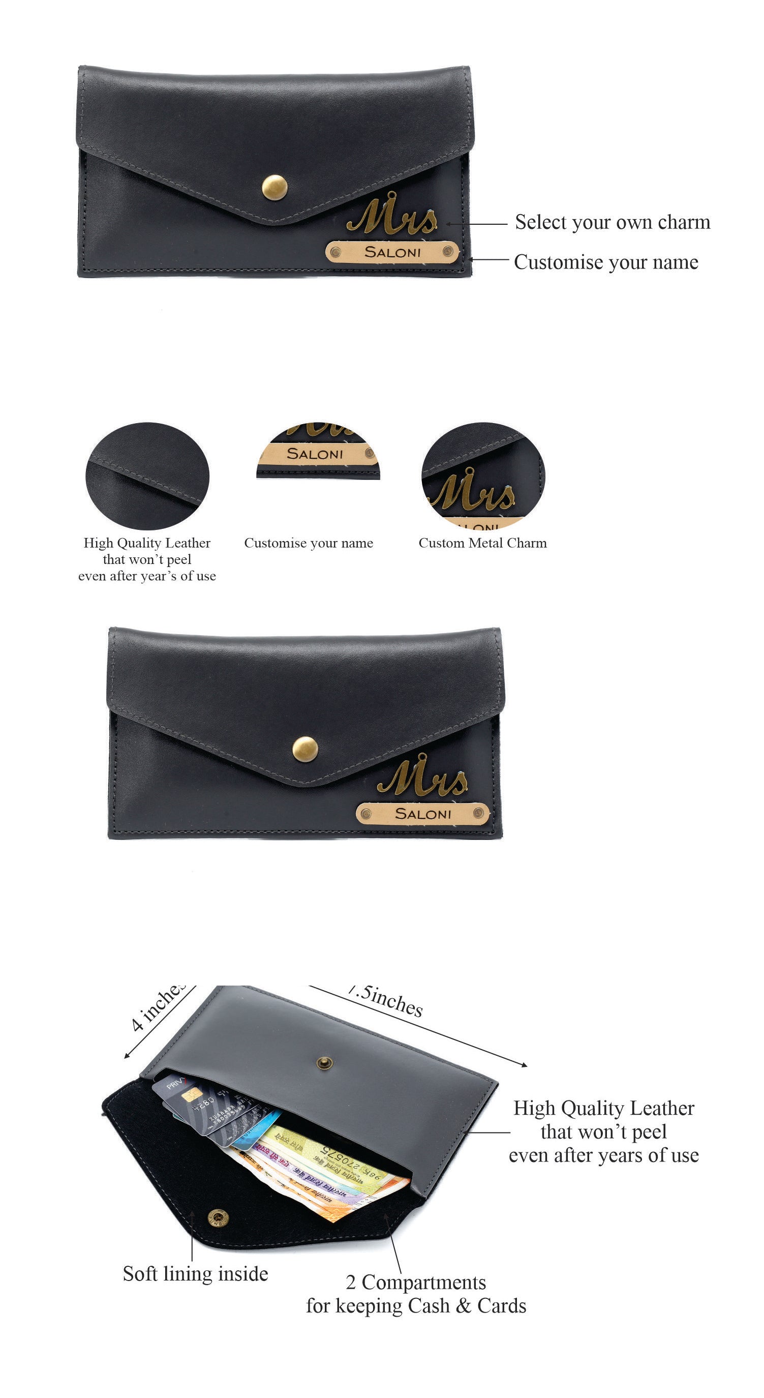 Personalized Womens Giftset (Grey)