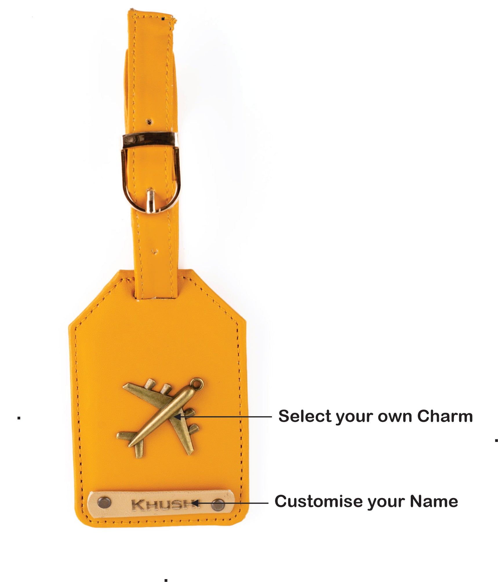 Personalized Self-Textured Womens Giftset (Yellow)