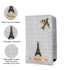 Personalised Self Texture Couple Passport Covers - Multi Colors