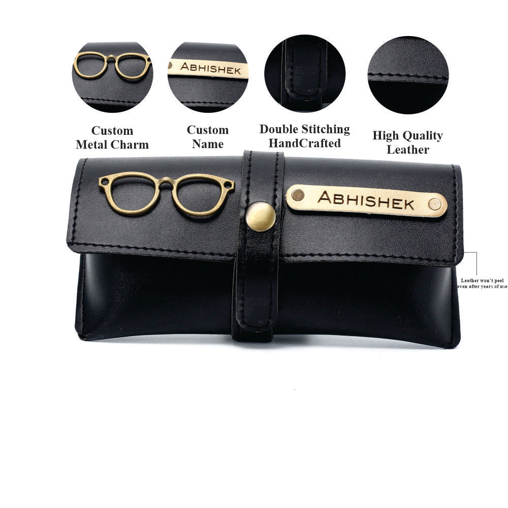 Personalised Sunglass Cover (Black)