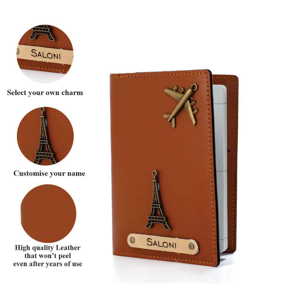 Personalised Couple Passport Covers - Multi Colors
