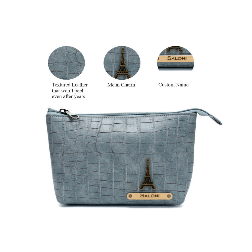 Personalized Toiletry Pouch - textured All